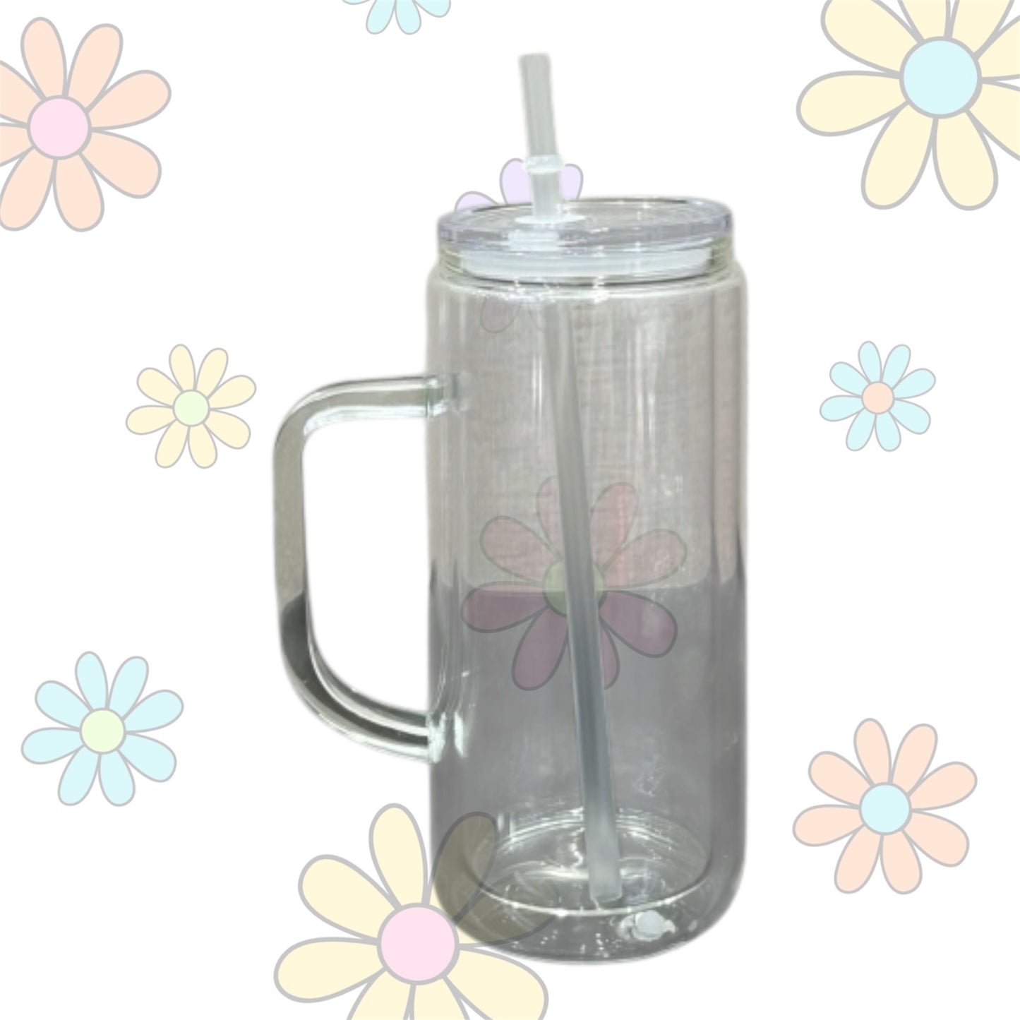 20oz Glass Mug Snowglobe