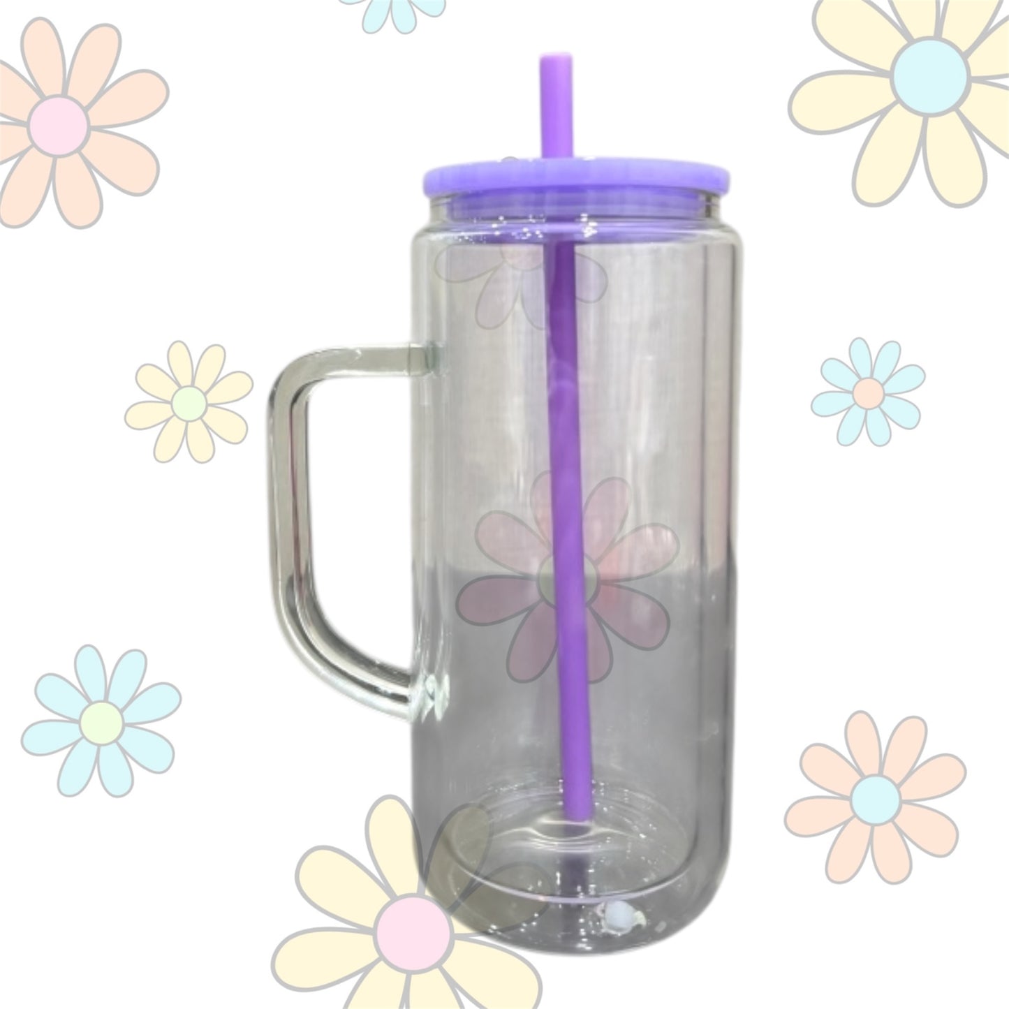 20oz Glass Mug Snowglobe