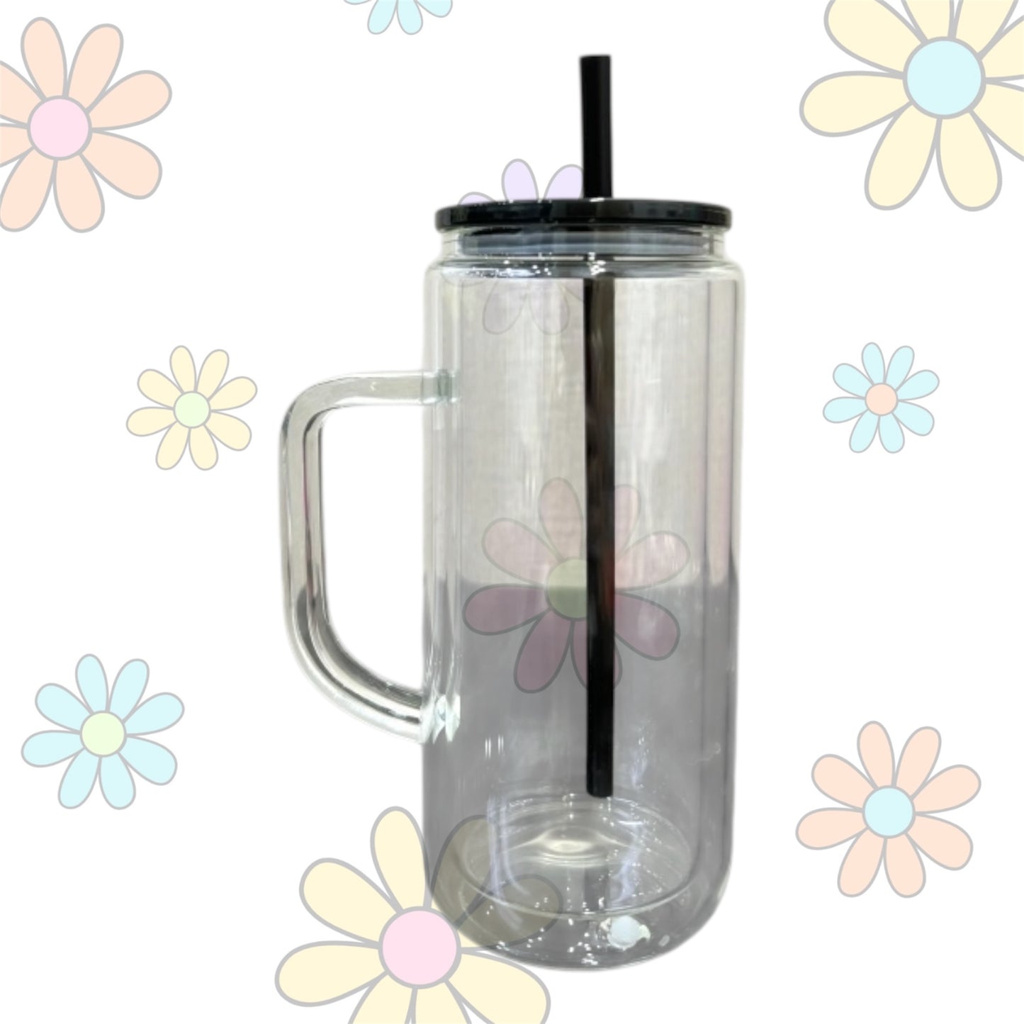 20oz Glass Mug Snowglobe