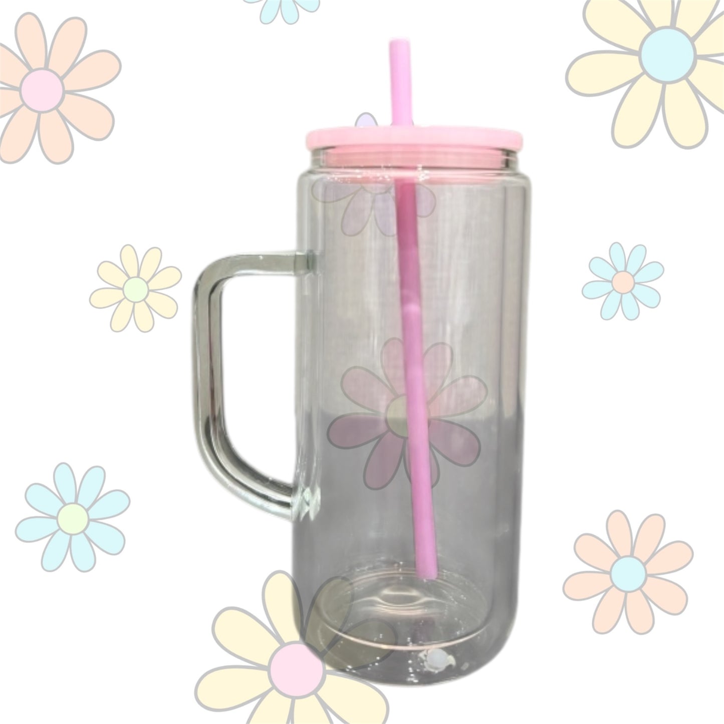 20oz Glass Mug Snowglobe